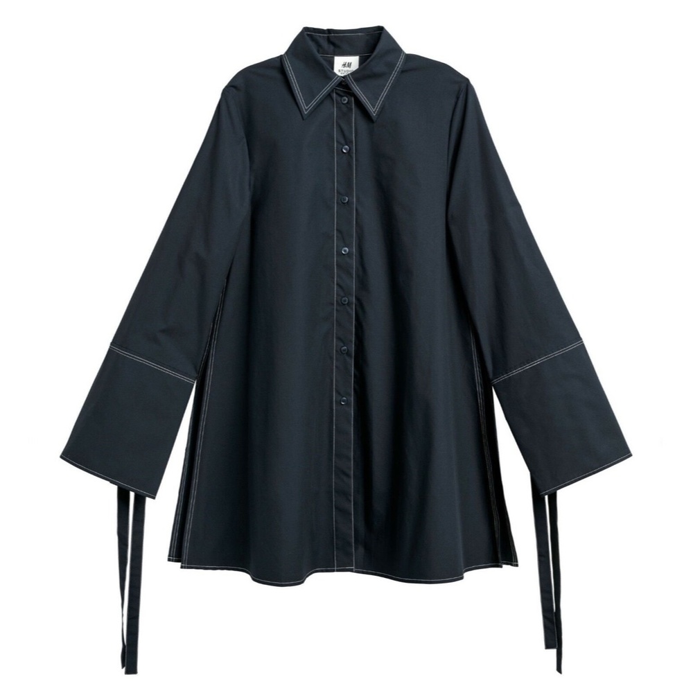 H&M Studio Collection S/S 18 Wide-Cut Cotton Shirt